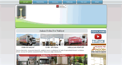 Desktop Screenshot of angoranakliyat.com